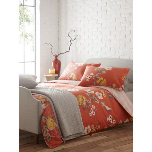 Image of Living By Christiane Lemieux Red Birds Housewife Pillowcase Pair