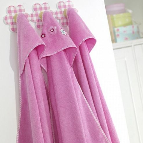 Image of Bed-e-byes Purfect Pink Cuddle & Dry
