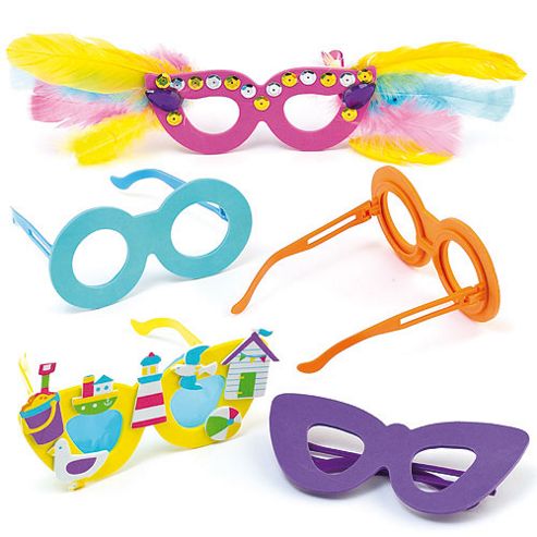 Image of Foam Craft Glasses (pack Of 6)