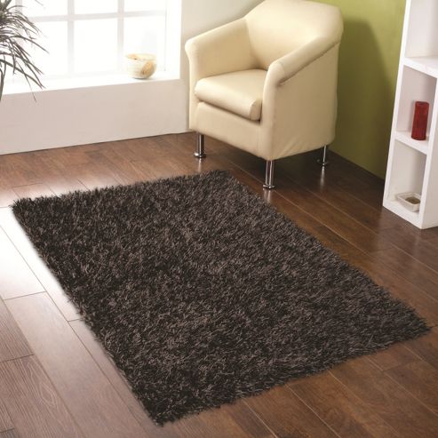 Image of Spider Black 110x160 Cm Rug