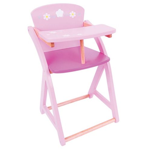 Image of Bigjigs Toys Bj389 Daisy Doll High Chair