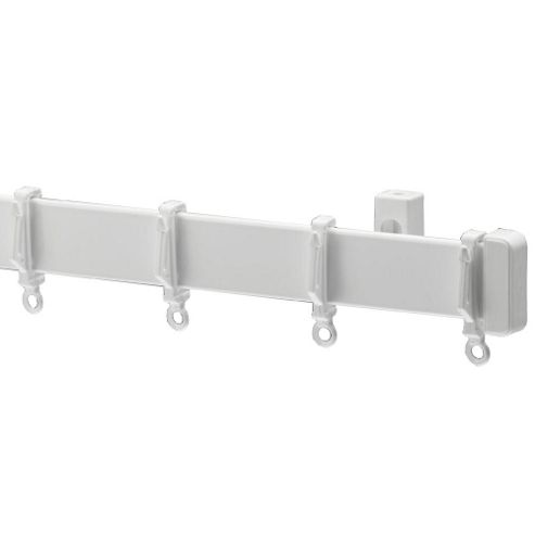 Image of Harrison Super Drape Curtain Track White