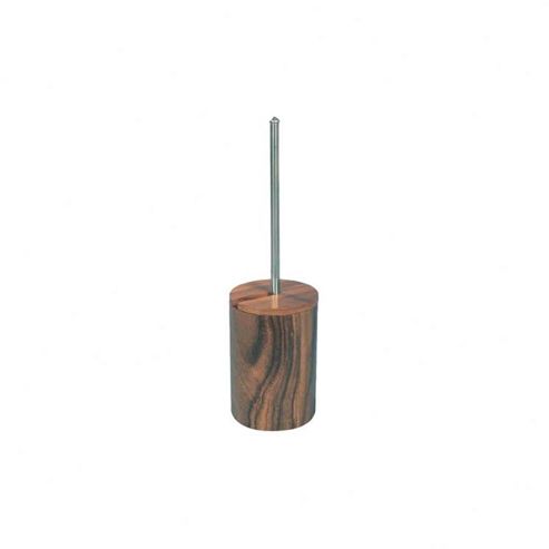 Image of M--ve Acacia Toilet Brush Set In Wood