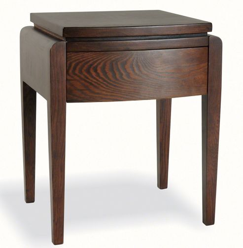 Image of Ultimum Alnwick Dark Oak Lamp Table