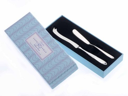 Image of Sophie Conran Rivelin For Arthur Price, Cheese & Butter Knife Set