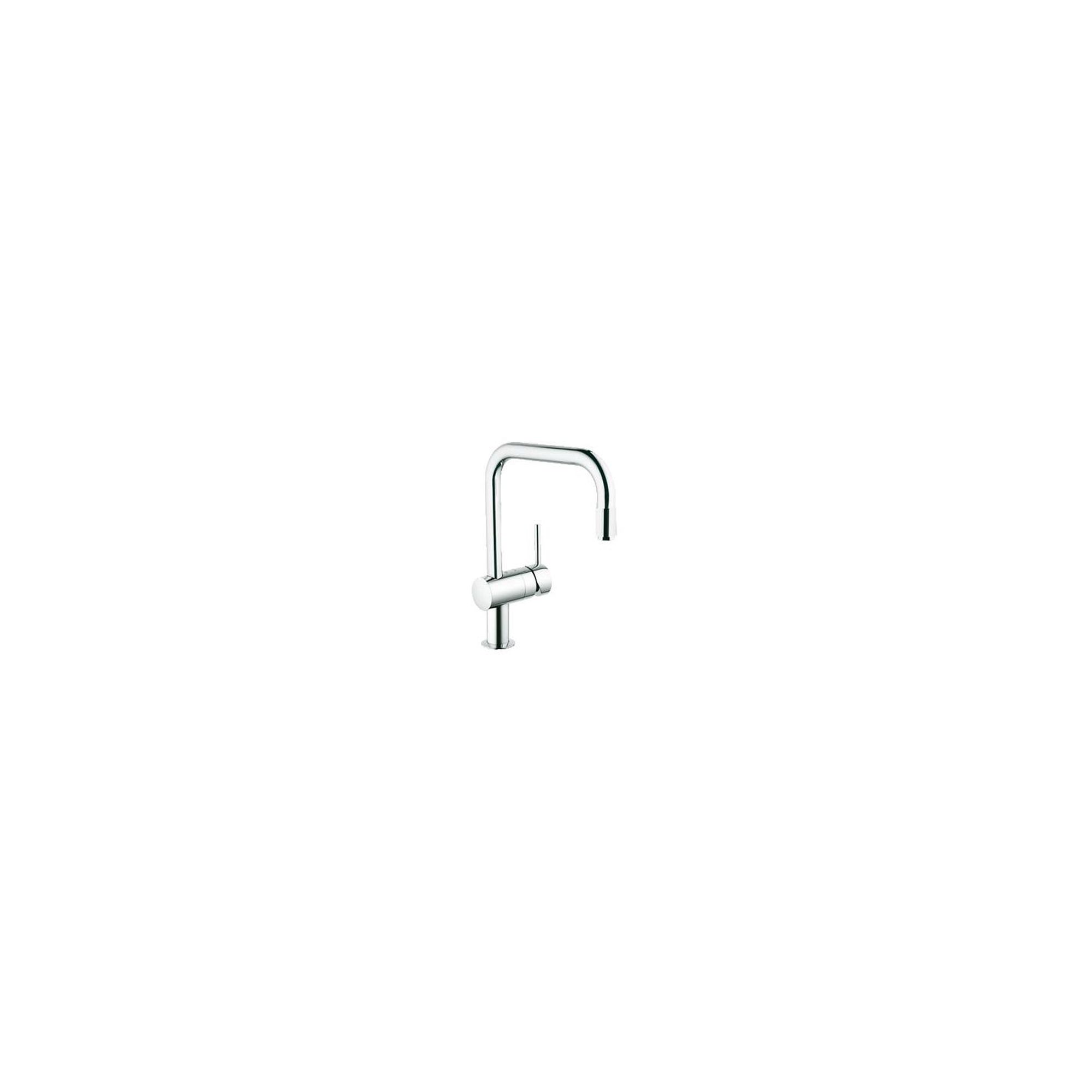 Grohe Minta Mono Sink Mixer Tap, Pull-Out U-Spout, Single Handle, Chrome at Tesco Direct