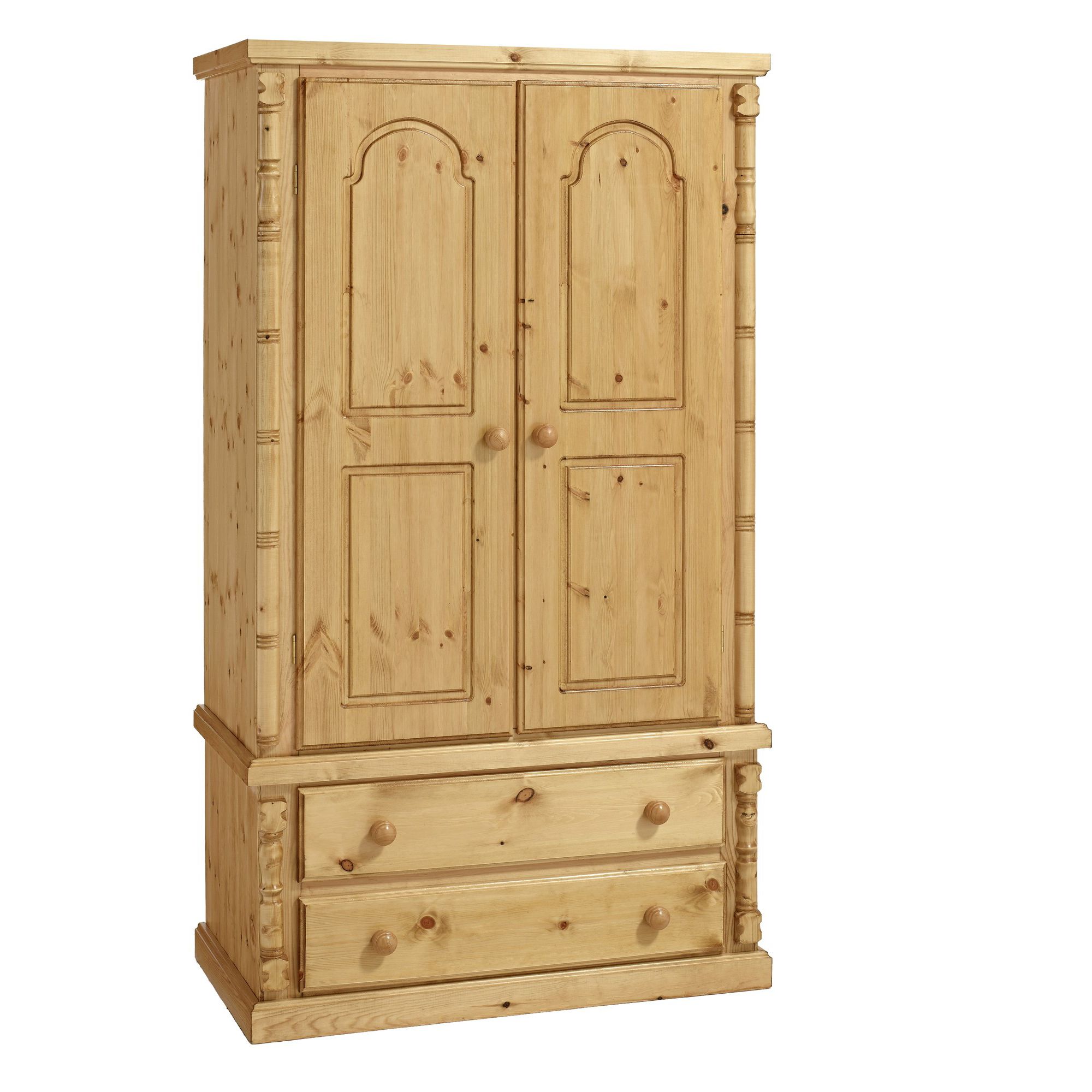 Ankhang Harrington Wadrobe 2 Doors 2 Drawers/шкаф (2 ящика) Han-wd02/KD