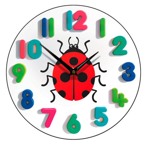 Image of Smith & Taylor Ladybird Children's Wall Clock