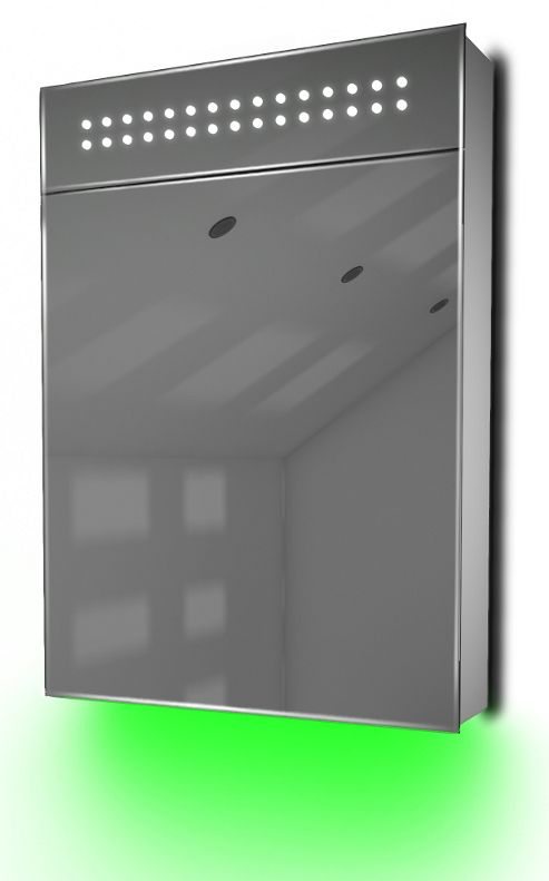 Image of Ambient Audio Bathroom Cabinet With Bluetooth, Shaver Socket & Sensor K115gaud