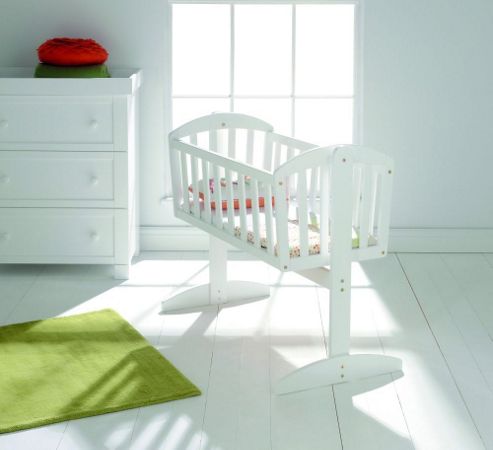 Image of Vienna Swinging Crib White