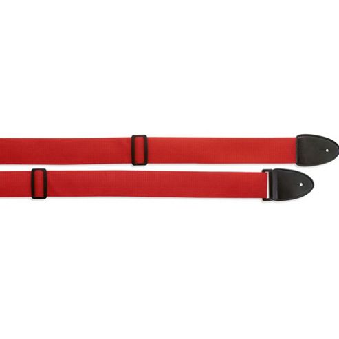 Image of Rocket Sn5 Braided Nylon Guitar Strap -red