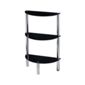 Premier Housewares Three Tier Half Round Shelf Unit