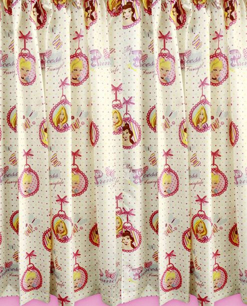 Image of Disney Princess Curtains 54s - Locket - Multi