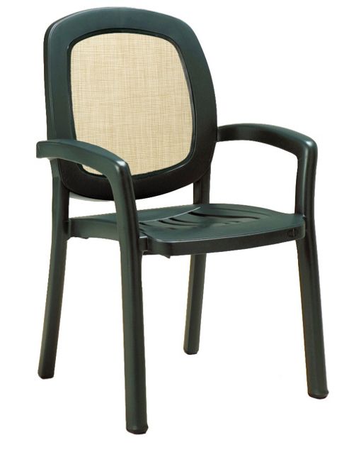 Image of Nardi Beta Chair In Green (set Of 2)