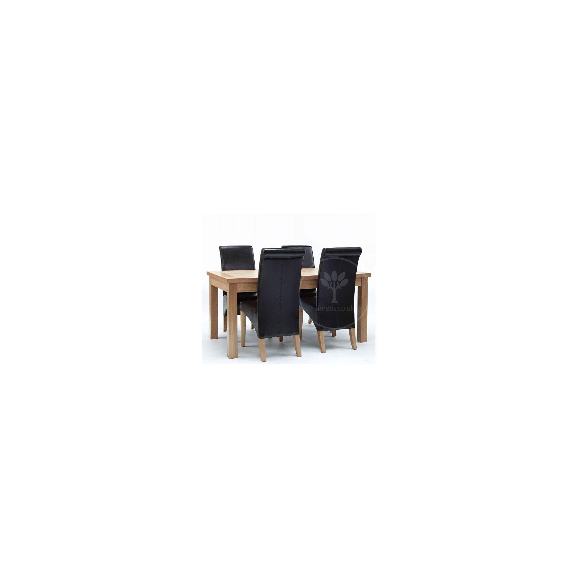 Ametis Sherwood Oak 5 Piece Dining Set at Tesco Direct