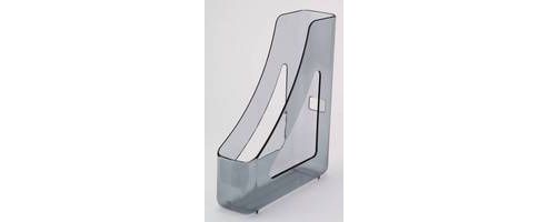 Image of Q Connect Executive Magazine Rack Smoke