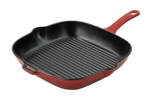 Image of Chasseur Square Grillpan - Chili Red, 26cm