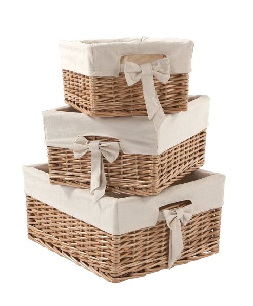 Image of Mamas & Papas - Storage Baskets- Set Of 3 In Natural
