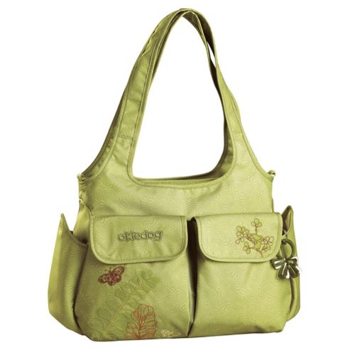 Image of Okiedog Sassy Tote Changing Bag, Green