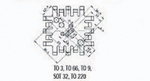 Image of Universal Vaned Heatsink