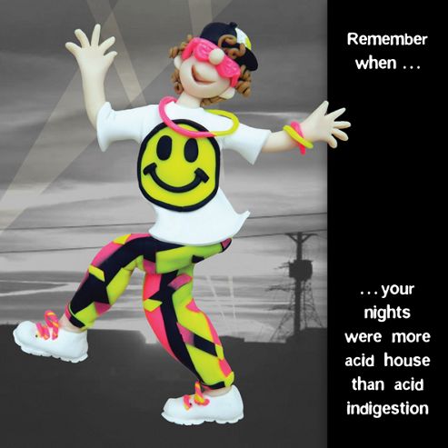 Image of Holy Mackerel Acid Indigestion Greetings Card