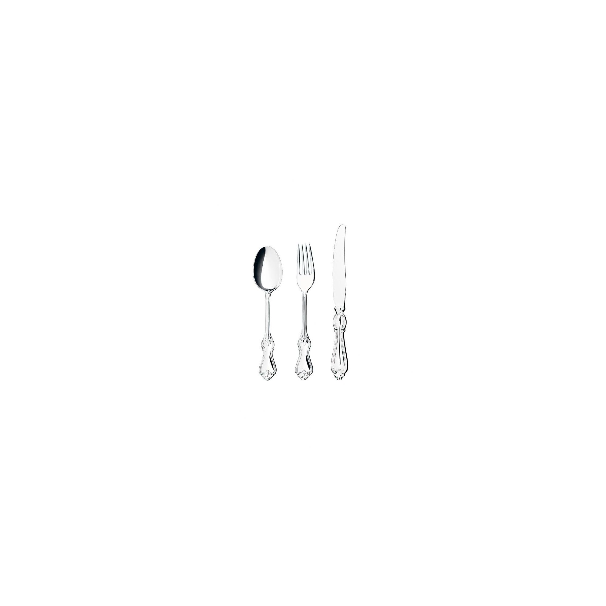 Mema/GAB Olga 12 Piece Silver Plated Cutlery Set 1 at Tesco Direct