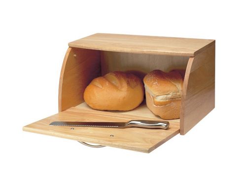 Image of T&g 10400 Wood Scimitar D/f Bread Bin