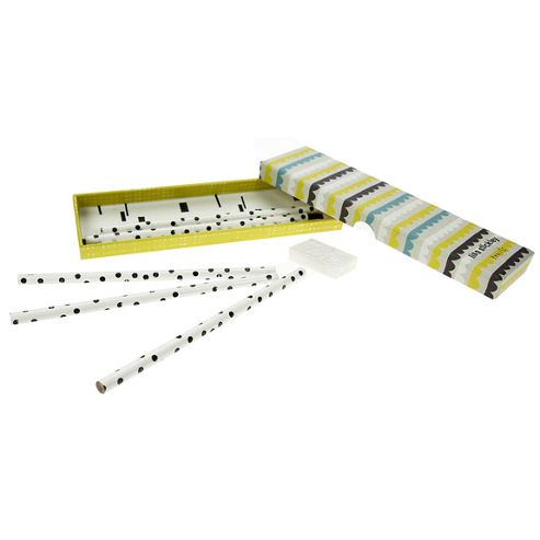 Image of Pencil Set - Lisa Stickley Round Collar Print