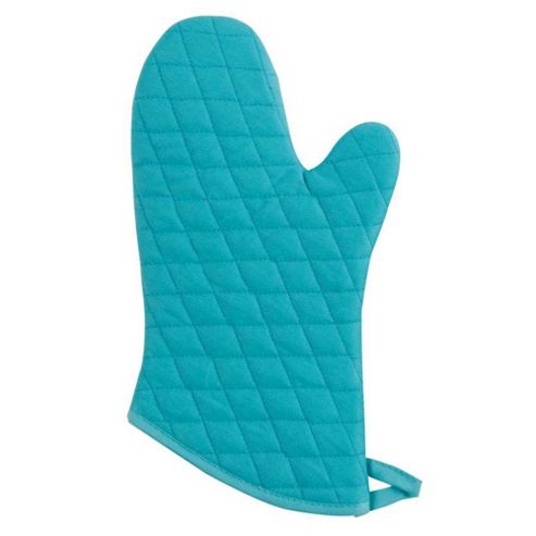 Image of Now Designs Oven Glove Gauntlet, Bali Blue, Set Of 2