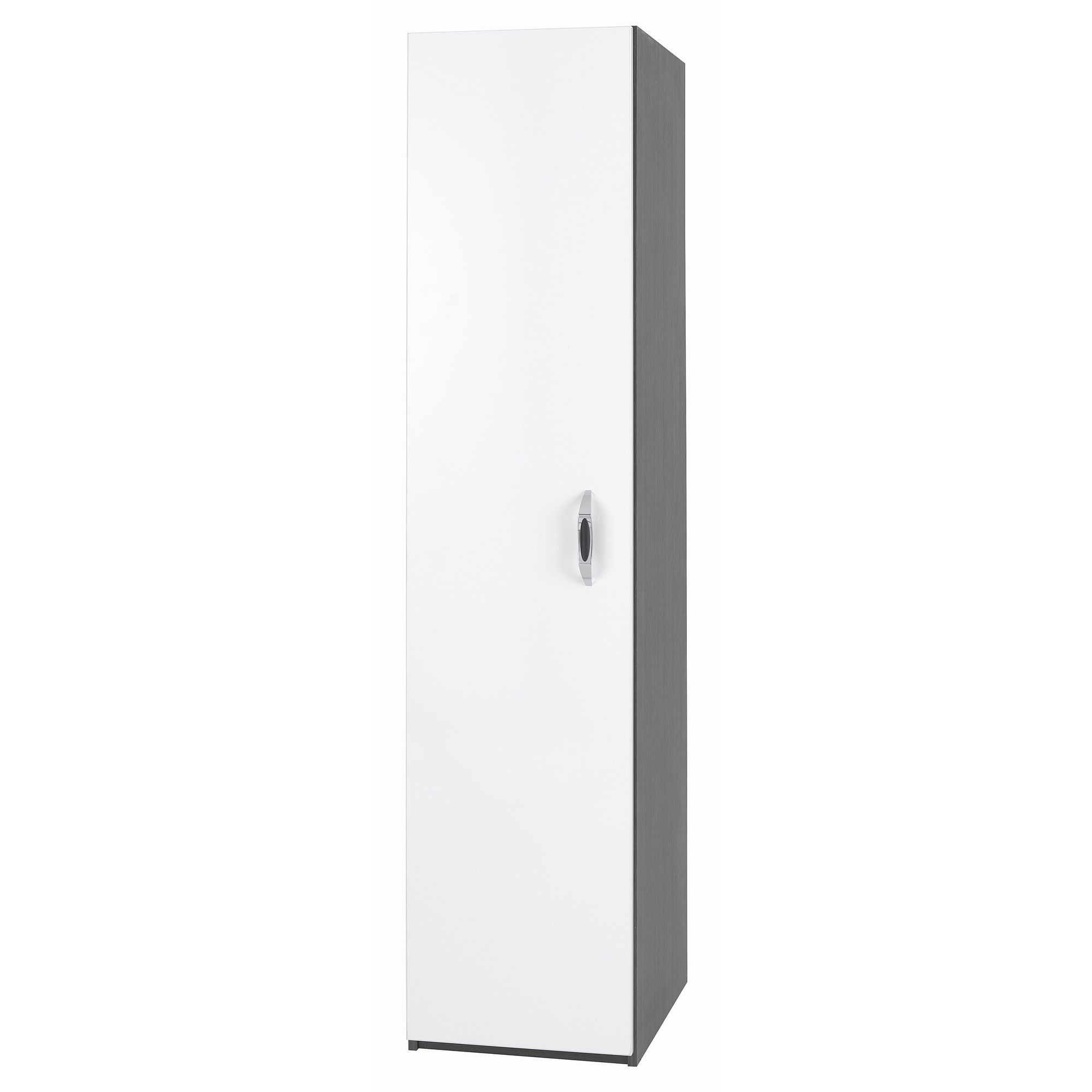 Alto Furniture Mode Piano Single Wardrobe in White at Tesco Direct