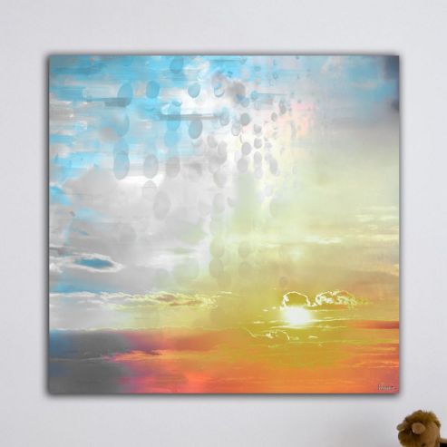 Image of Parvez Taj Sky High Canvas Wall Art - 122 Cm H X 122 Cm W X 5 Cm D