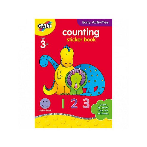 Image of James Galt Early Activities Counting Sticker Book