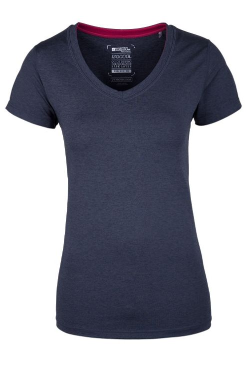 Image of Panna Womens Melange T-shirt - Grey
