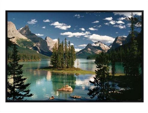 Image of Landscape Photography Gloss Black Framed Spirit Island Poster