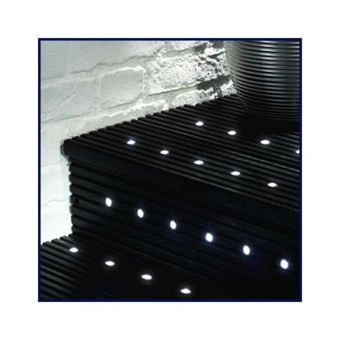 Image of Minisun Pack Of 20 White Led 15mm Decking Lights