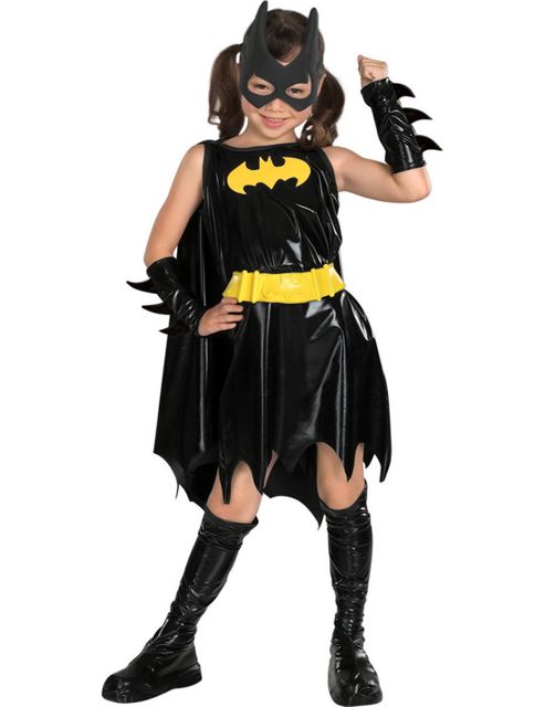 Image of Child Batgirl Super Hero Costume Small