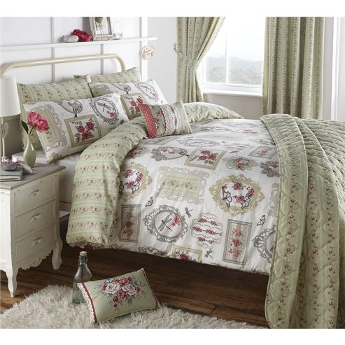Image of Dreams N Drapes Pretty As A Picture House Wife Pillow Cases (pairs) - Green