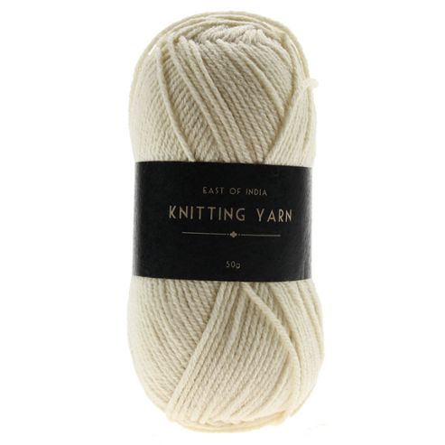 Image of Cream Knitting Yarn - 50g