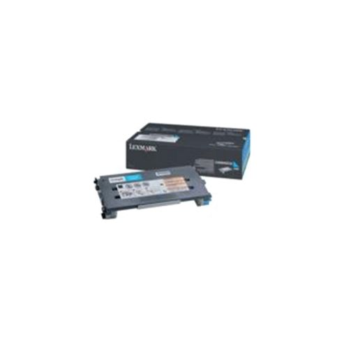 Image of Lexmark C500, X500, X502 Cyan High Yield Toner Cartridge (3k)