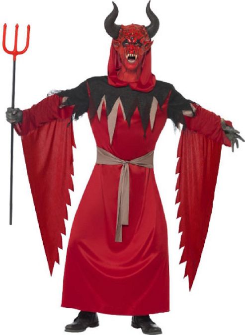 Image of Devil Lord Robe - Adult Costume Size: 38-40
