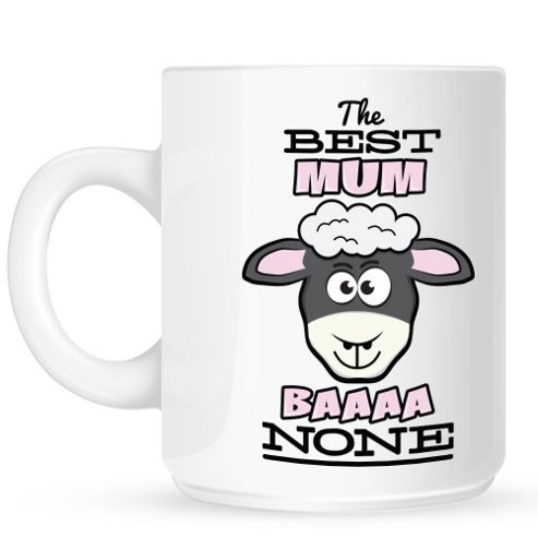 Image of The Best Mum Baaaa None 10oz Ceramic Mug