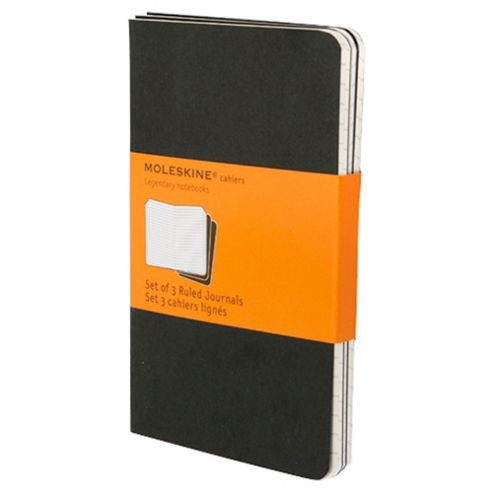 Image of Moleskin Pocket Journal Ruled 3 Pack