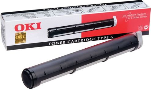 Image of Oki Type 6 Toner Cartridge For Okipage 6w Mono Printers (black)