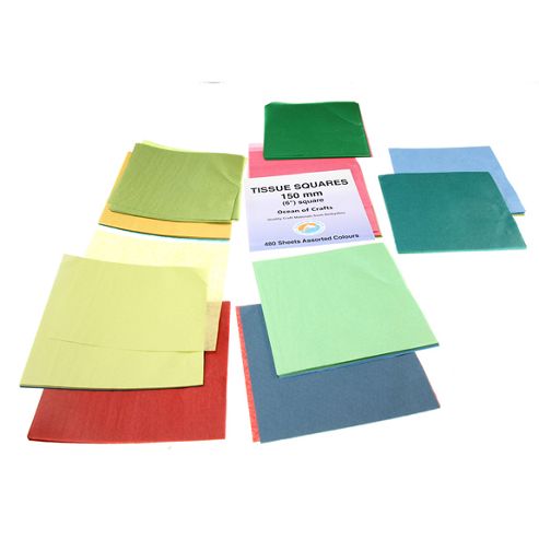 Image of Tissue Squares 150mm (6 Inch)