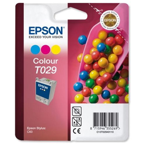 Image of Epson Singlepack Colour T029 Durabrite Ink