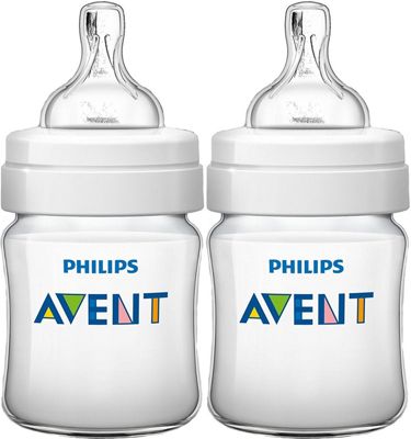 Philips Avent Classic+ 4 Oz Bottle 2 Pack