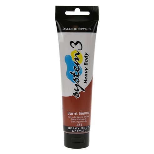 Image of System 3 Heavy Body 150ml Burnt Sienna