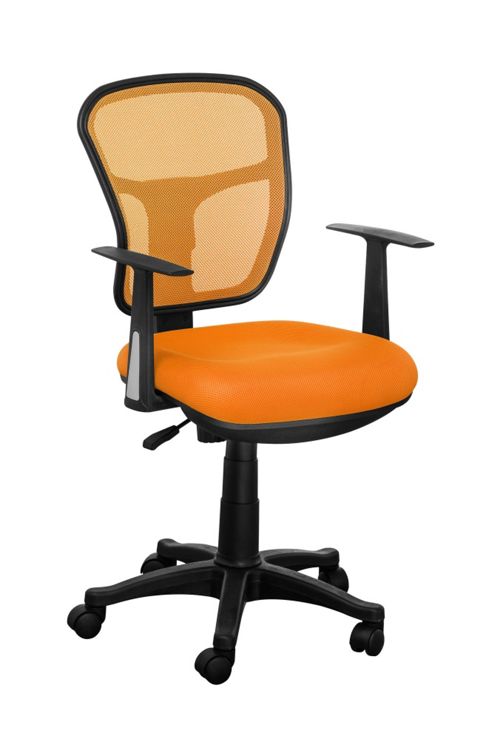 Image of Premier Housewares Office Chair - Orange