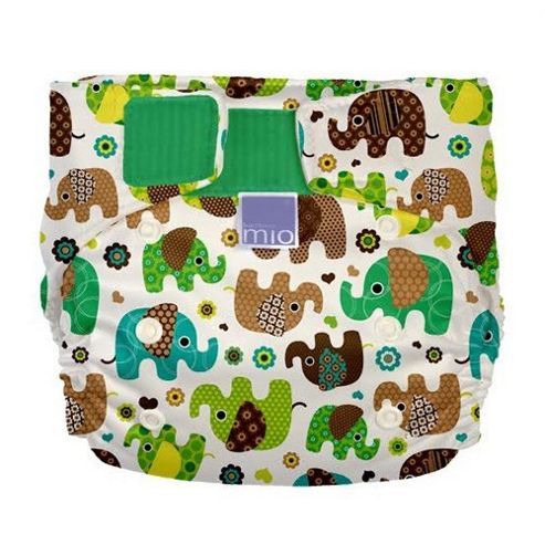 Image of Bambino Mio Miosolo All-in-one Nappy (elephant Parade)