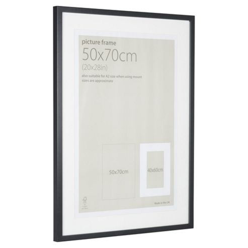 Image of Picture Frame 53 X 73cm, Black